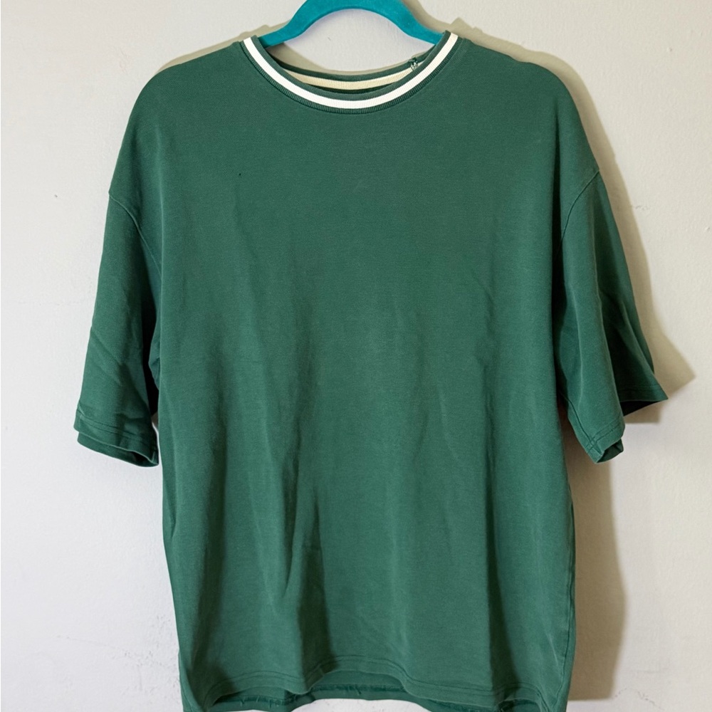 Green H&M Oversized T-Shirt